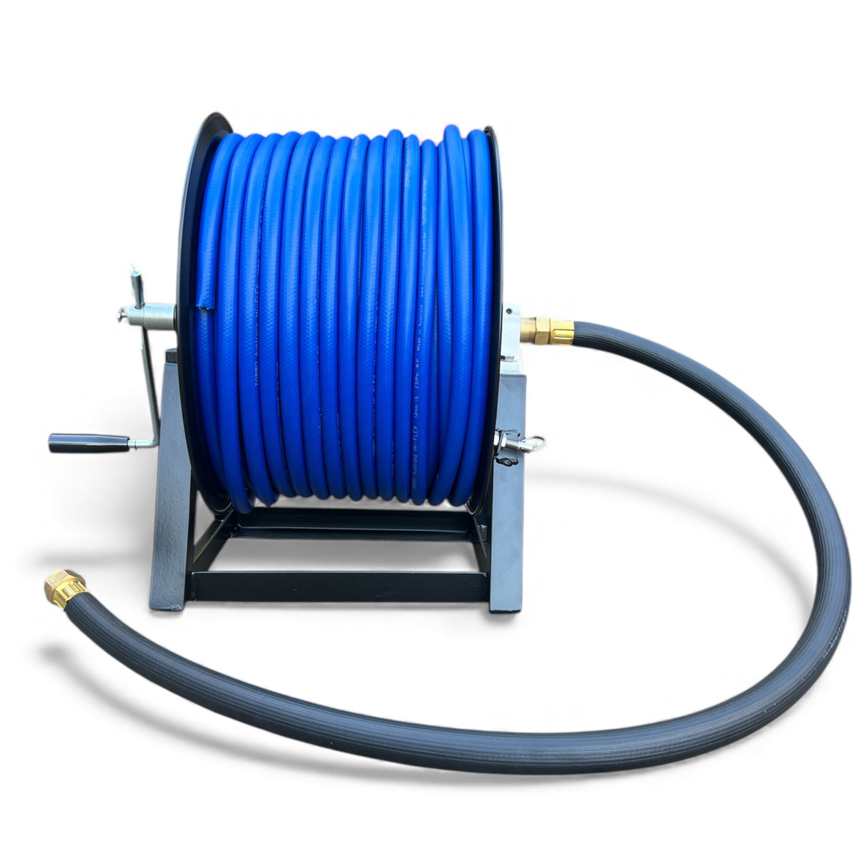 ZORRO Powder Coated Mountable Hose Reel With Hi-Flex Hose Bundle
