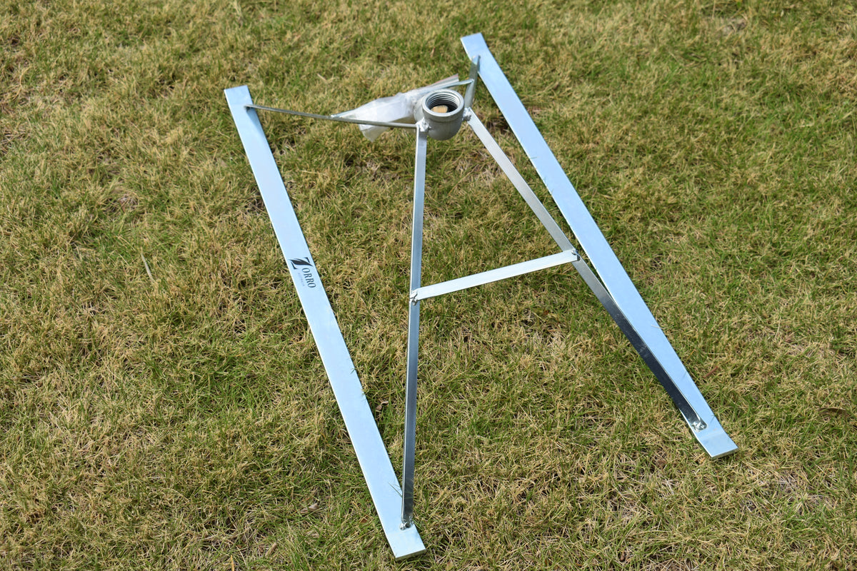ZORRO Heavy Duty Galvanised Steel Sprinkler Base / Skid 25mm BSP