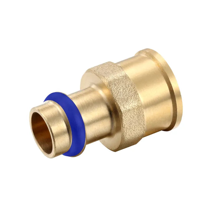 METPRESS Press Fit Female Coupling - Brass