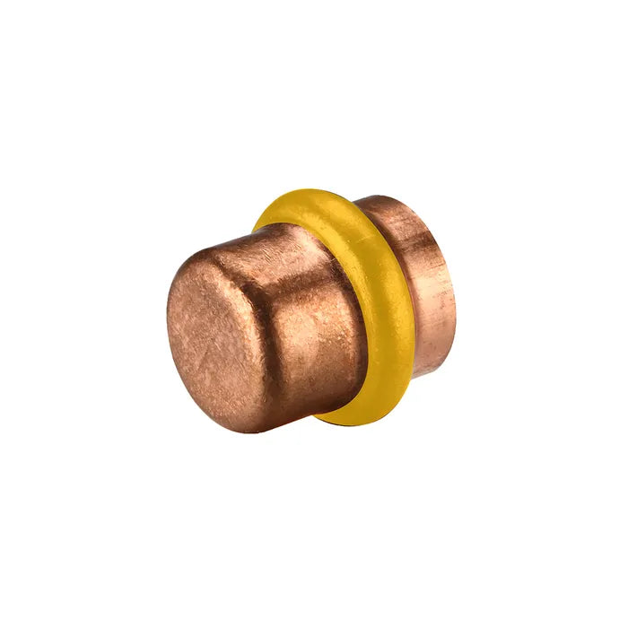 METPRESS Press Fit Gas End Cap - Copper