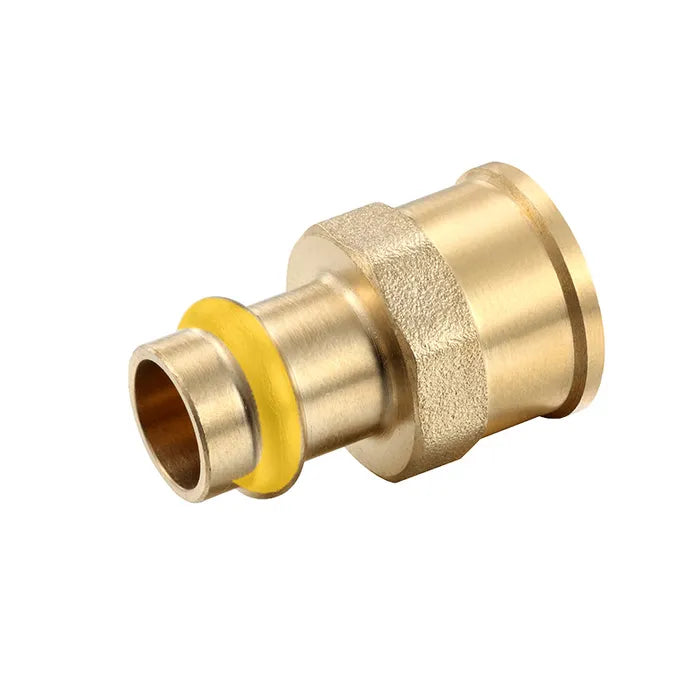 METPRESS Press Fit Gas Female Coupling Union - Brass