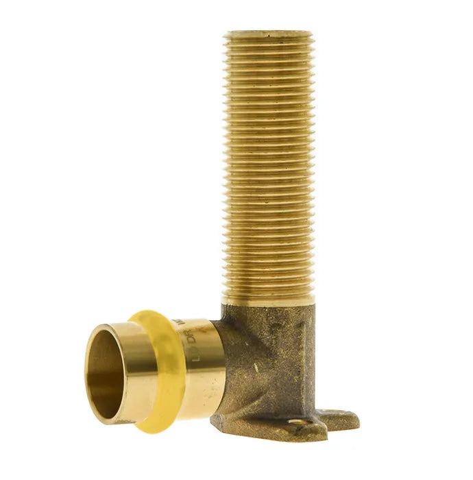 METPRESS Press Fit Gas Male Elbow lugged - Brass