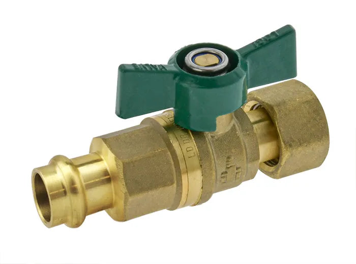 METPRESS Press Fit Non-Return Dual Isolation Valve - Hot Water Systems