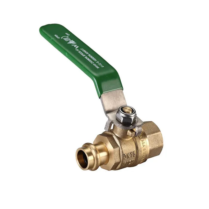 METPRESS Press Fit Lever Handle Ball Valve CU x FI