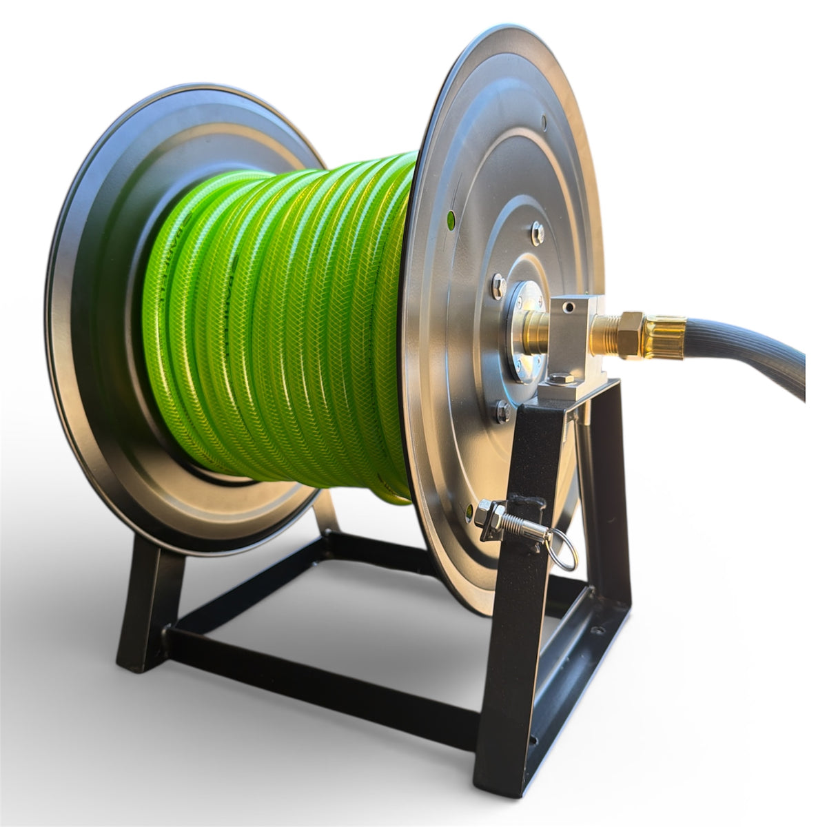 ZORRO Heavy Duty Mountable Reel with Barfell Aquamate Hose Bundle