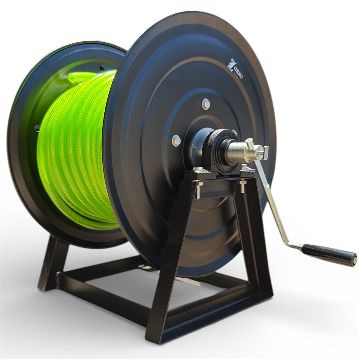 ZORRO Heavy Duty Mountable Reel with Barfell Aquamate Hose Bundle