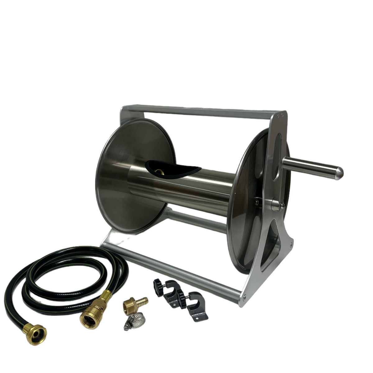 ZORRO Stainless Steel Mountable Reel with Extension Hose