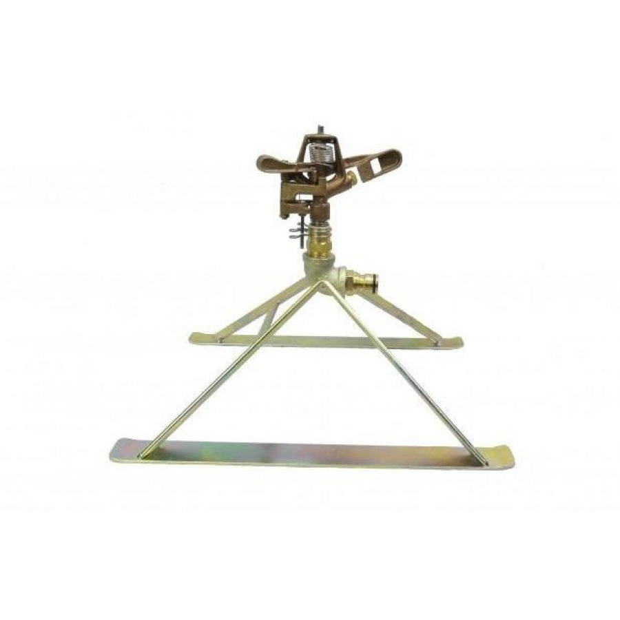 Heavy Duty 19mm - 3/4" Brass Pulsating Sprinkler Mounted on Heavy Duty Steel Skid 