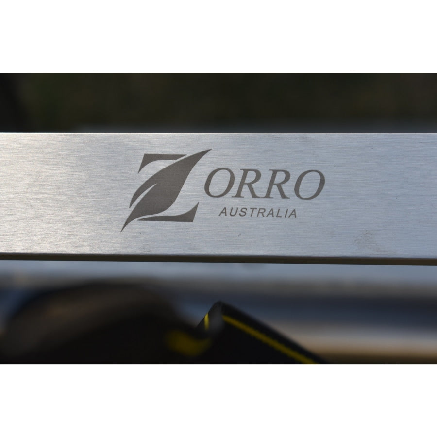 ZORRO Compact Stainless Steel Mountable Reel with 1.8mt Extension Hose with Brass Fittings.