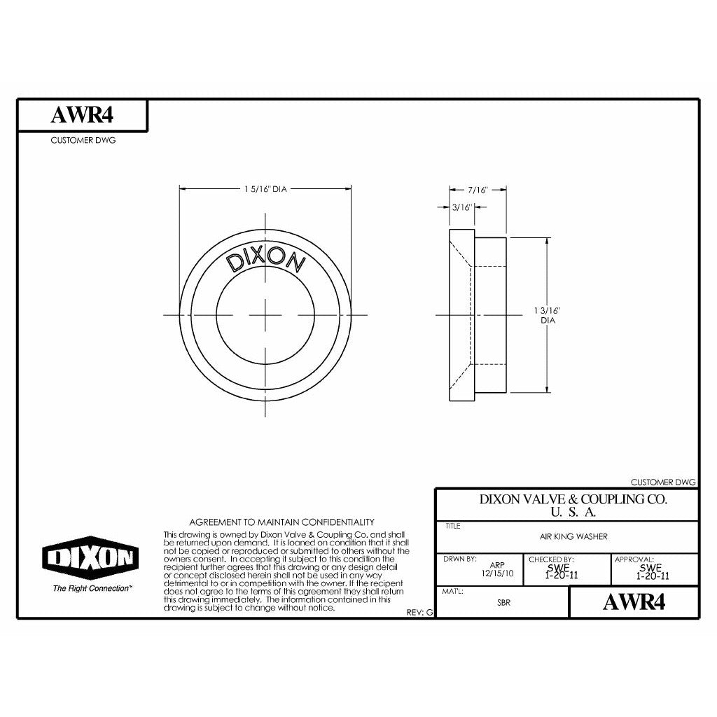 MINSUP Type A Standard Seals