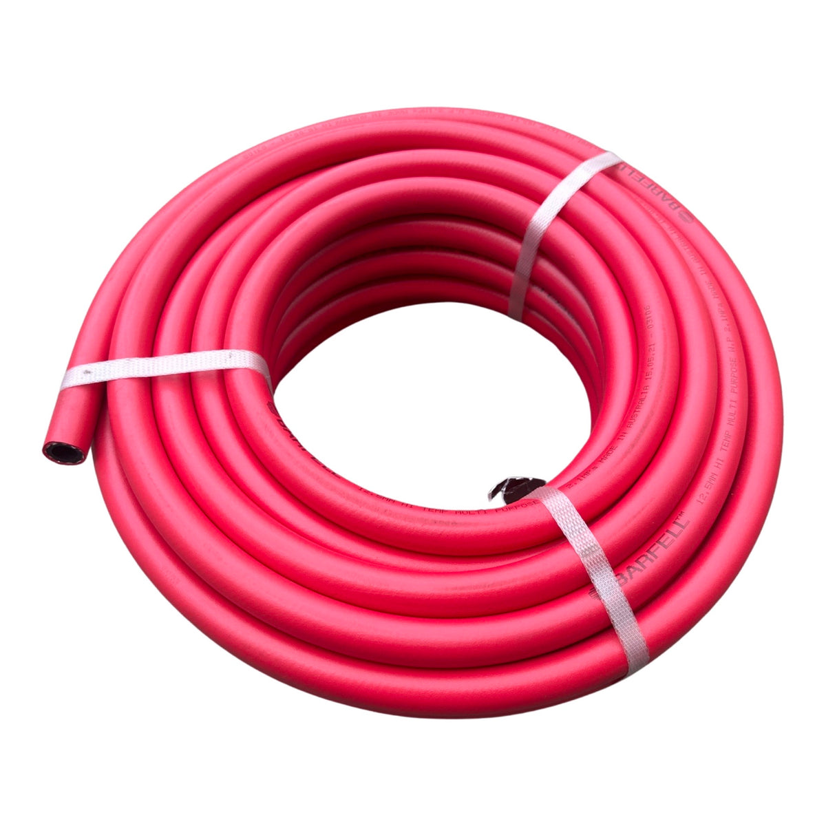 BARFELL High Temperature Hose w Crimped Stainless Steel Fittings 12.5mm