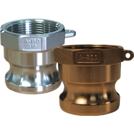 DIXON Camlock Type A Male Adaptor x Female BSP