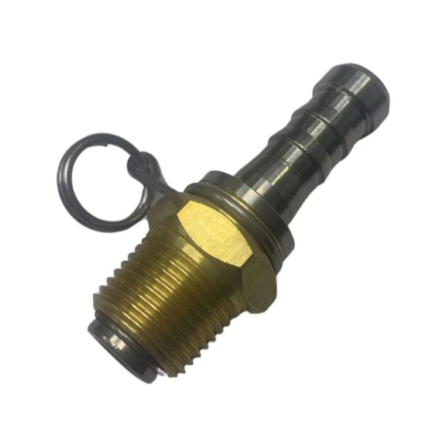 Dixon Swivel Hose Tail Connector Stainless Steel With Brass Bsp Thread 15Mm X Fittings