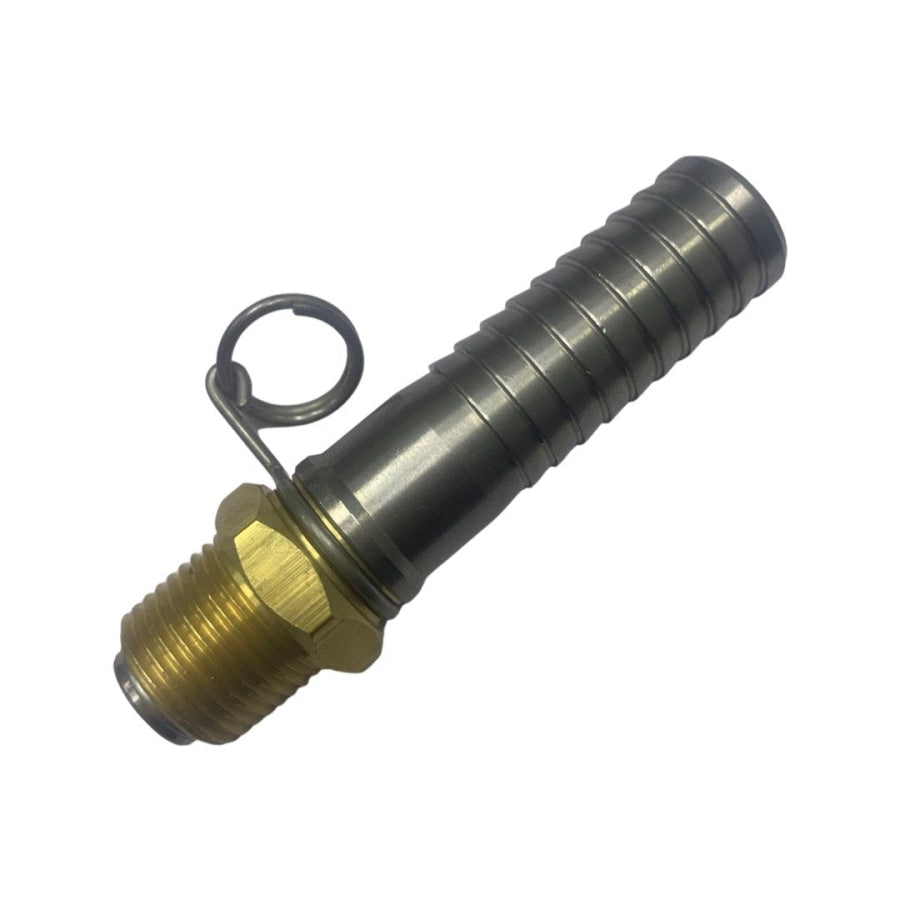 Dixon Swivel Hose Tail Connector Stainless Steel With Brass Bsp Thread 20Mm X 15Mm Fittings