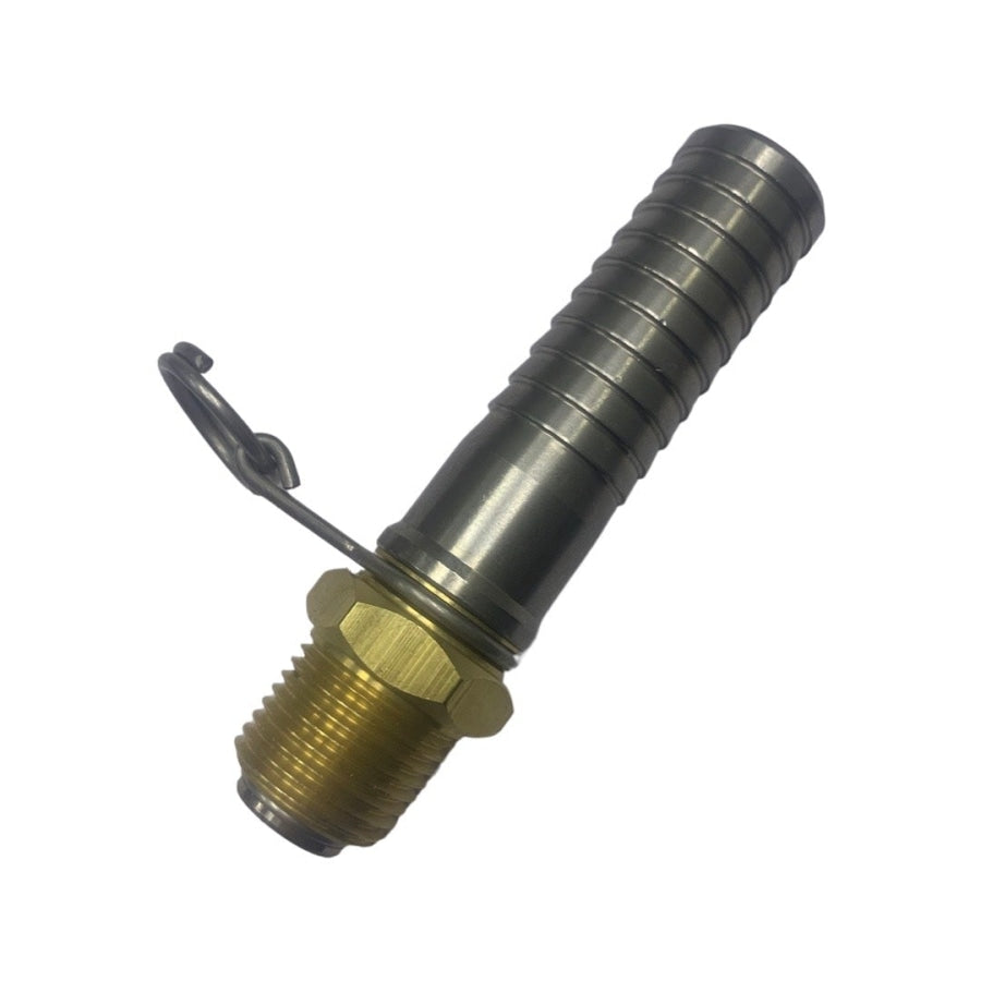 Dixon Swivel Hose Tail Connector Stainless Steel With Brass Bsp Thread Fittings