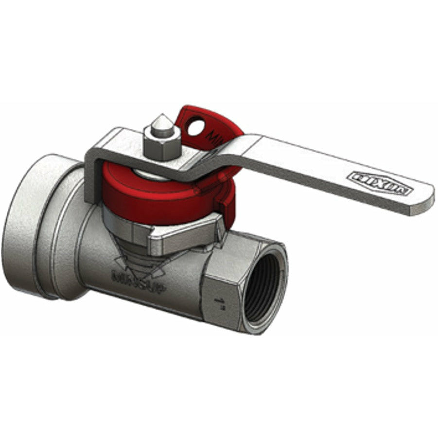 MINSUP Econovalve Ball Valve Shouldered End x 1&quot; BSP Female