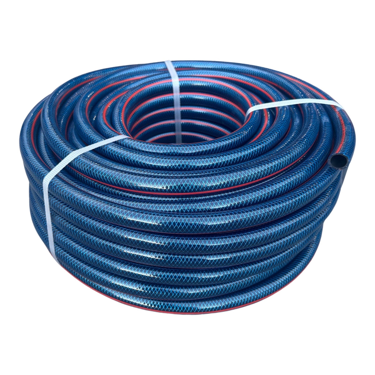 OZFLEX Flexible Garden Water Hose with 3 Piece Plastic Fittings