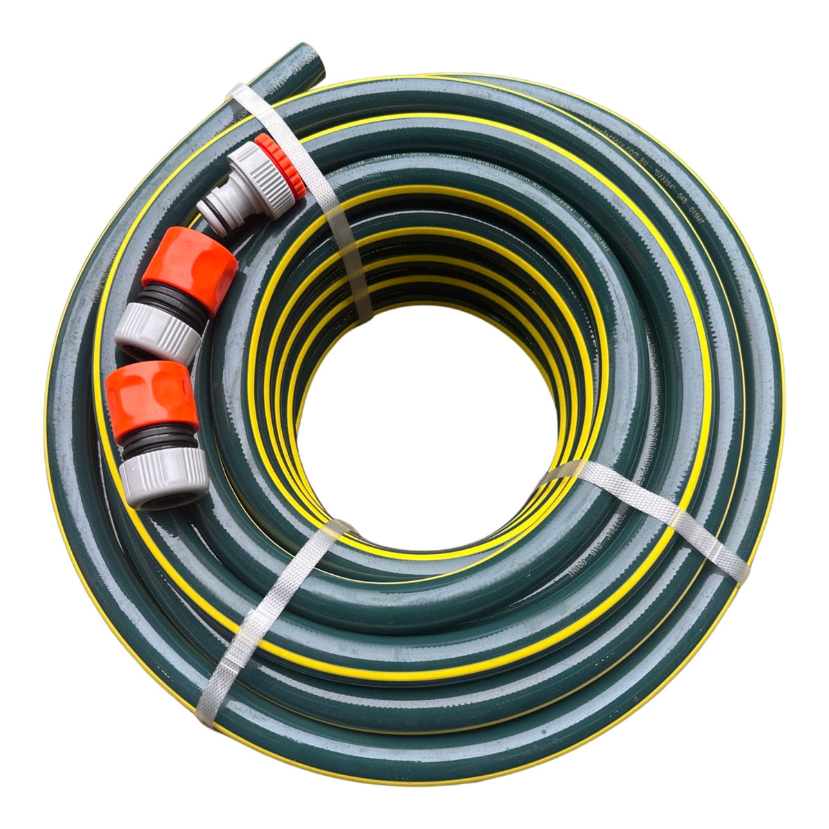 Proline Garden Water Hose with 3 Piece Plastic Fittings