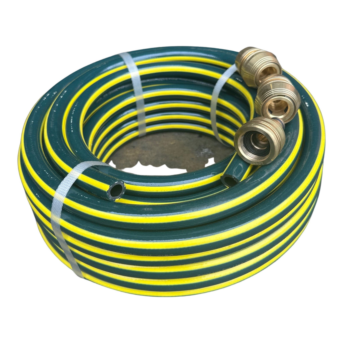 Proline Garden Water Hose with 3 Piece ZORRO Brass Fittings