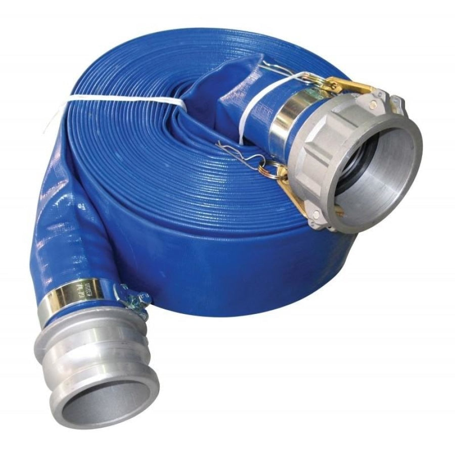 SUNNY Blue Water Discharge PVC Lay Flat Hose