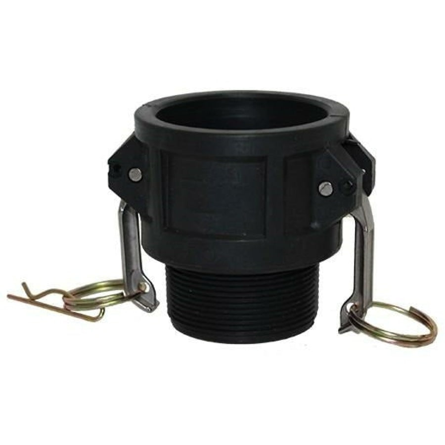 Alfagomma Camlock Type B Female Coupler To Bspt Male Thread - Polypropylene 19Mm Fittings