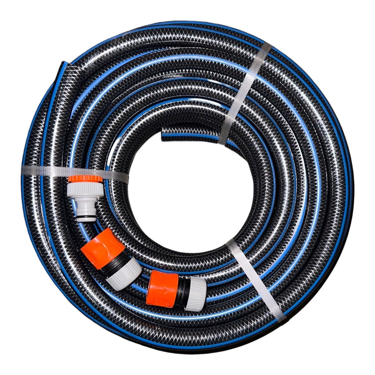 ZORRO Ultimate Garden Hose with 3 Piece Plastic Fittings 19mm