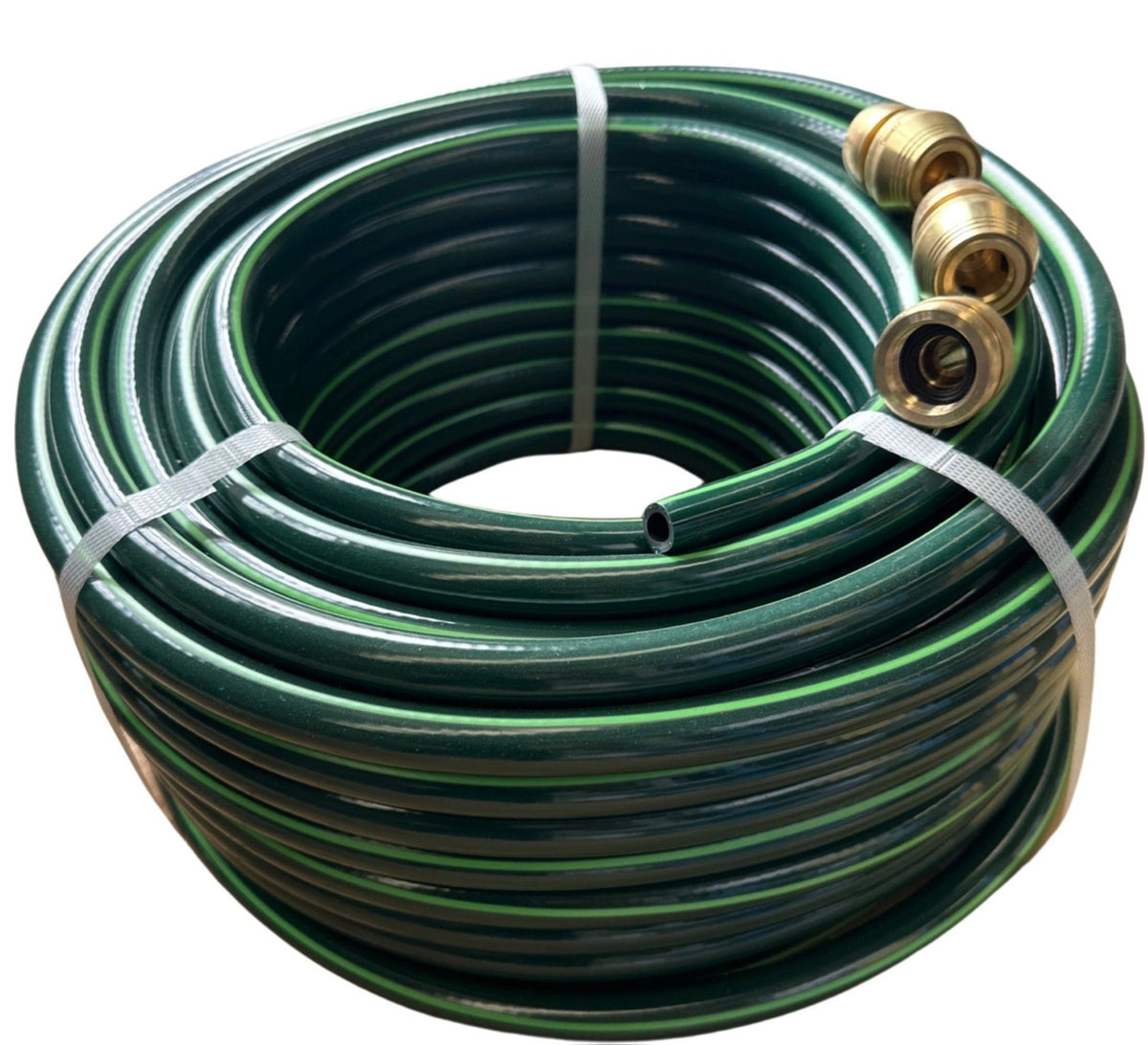 ZORRO Ultimate Garden Hose, SS Reel and Brass Fittings 13mm