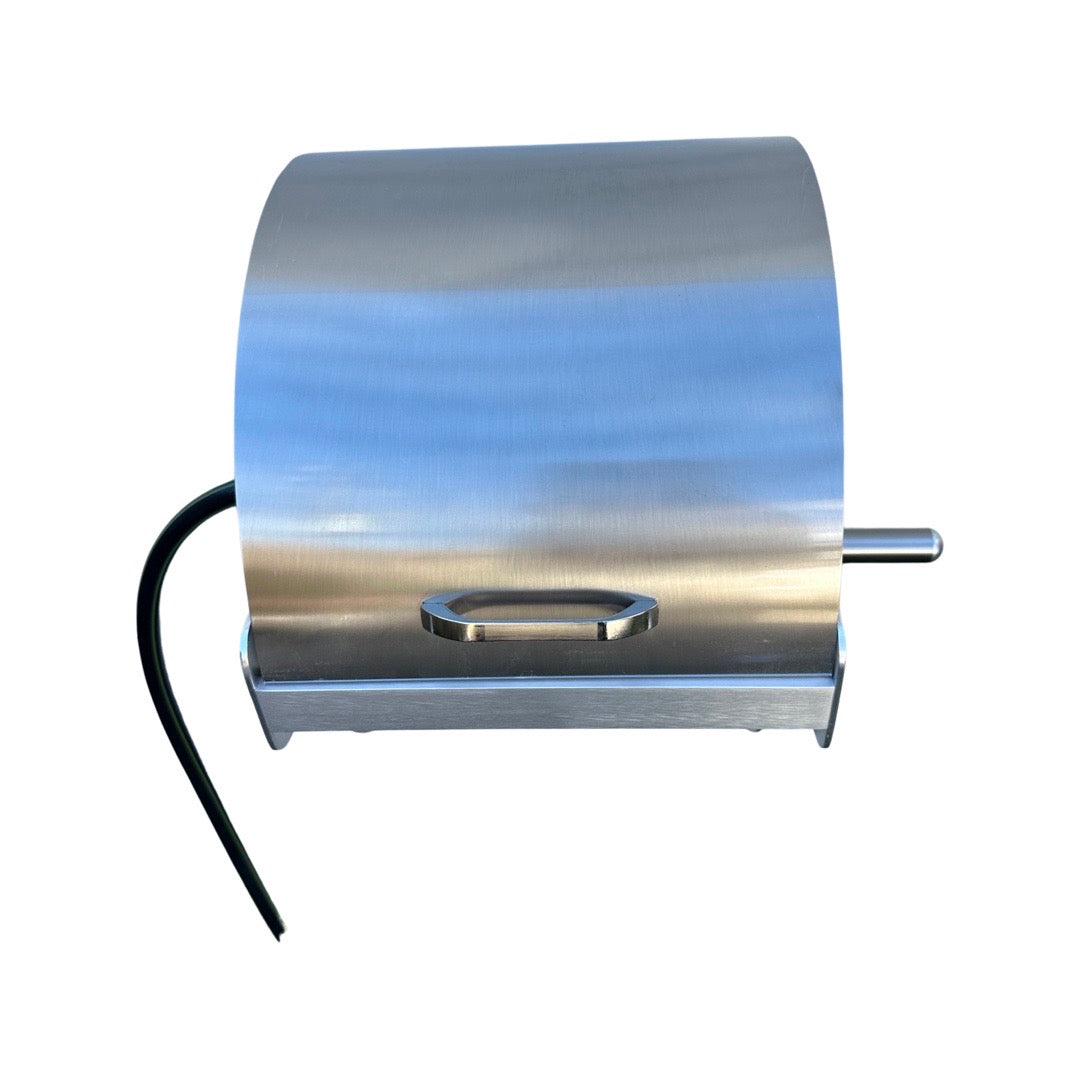 ZORRO Compact Stainless Steel Mountable Reel with Lid &amp; Extension Hose