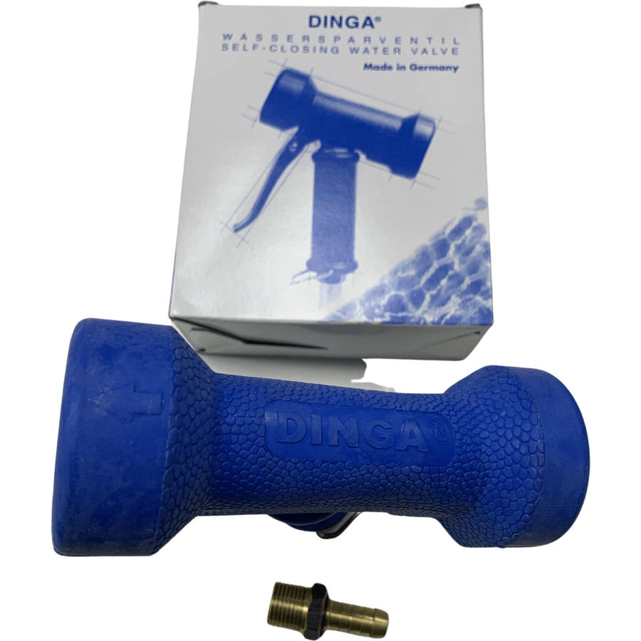 Dinga Heavy Duty Hot Water Gun With 1/2 Brass Swivel Made In Germany Fittings