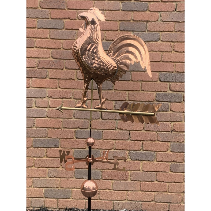 Zorro Rooster Weathervane Pure Copper