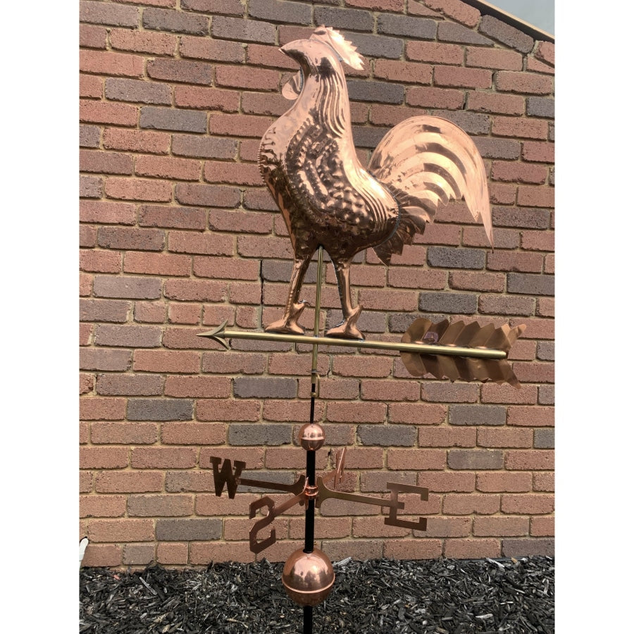 Zorro Rooster Weathervane Pure Copper