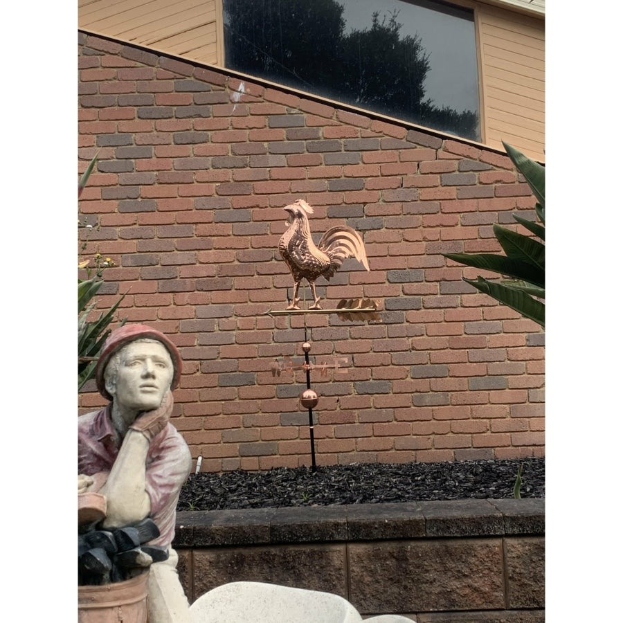 Zorro Rooster Weathervane Pure Copper