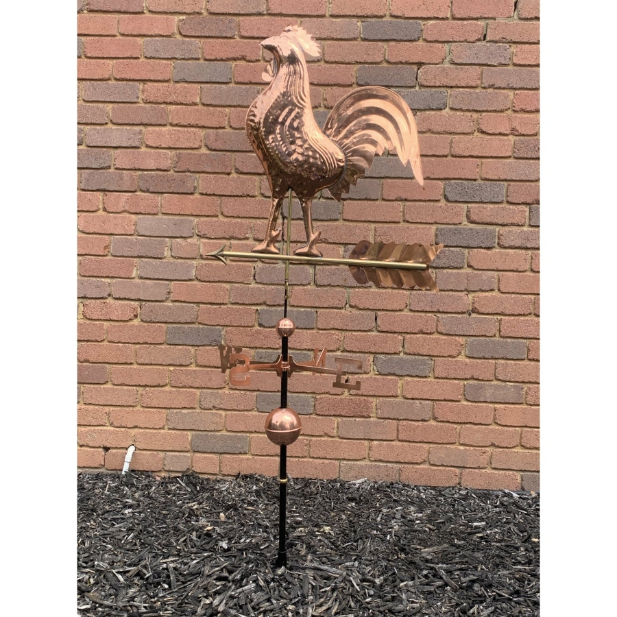 Zorro Rooster Weathervane Pure Copper