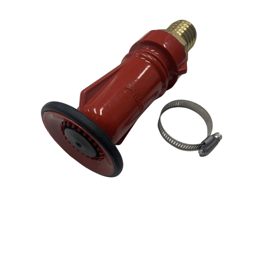 Powerjet Spray Fire Nozzle 1 Bsp Trudesign Brass Director &amp; Clamp Fittings