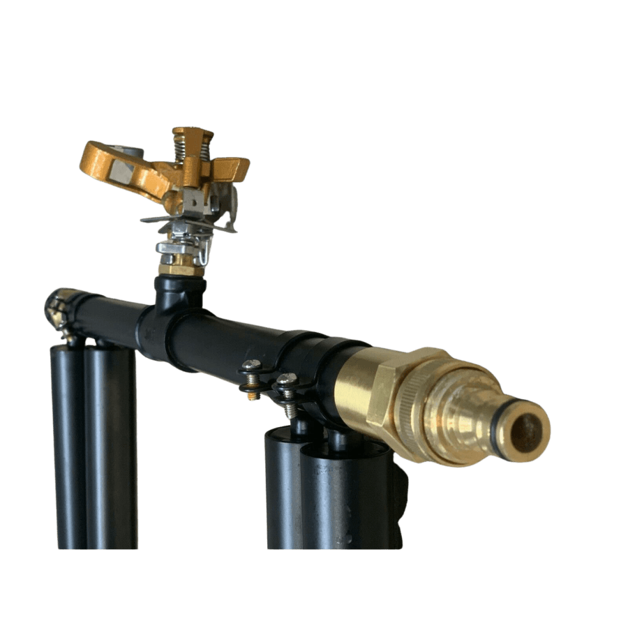 ZORRO Brass Impact Sprinkler with Heavy-Duty Step Spike - ZORRO Australia