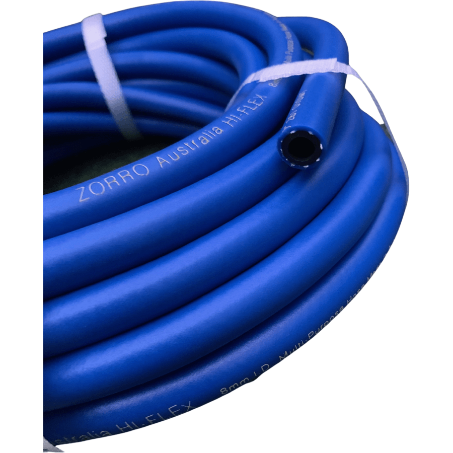 Zorro Hi-Flex Multi-Purpose Air Water &amp; Crop Spraying Hose 6Mm / 10Mt Hoses