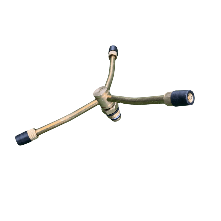 Zorro Rotating Brass Sprinkler Head With Adjustable Arms Large (3 Arm) Sprinklers
