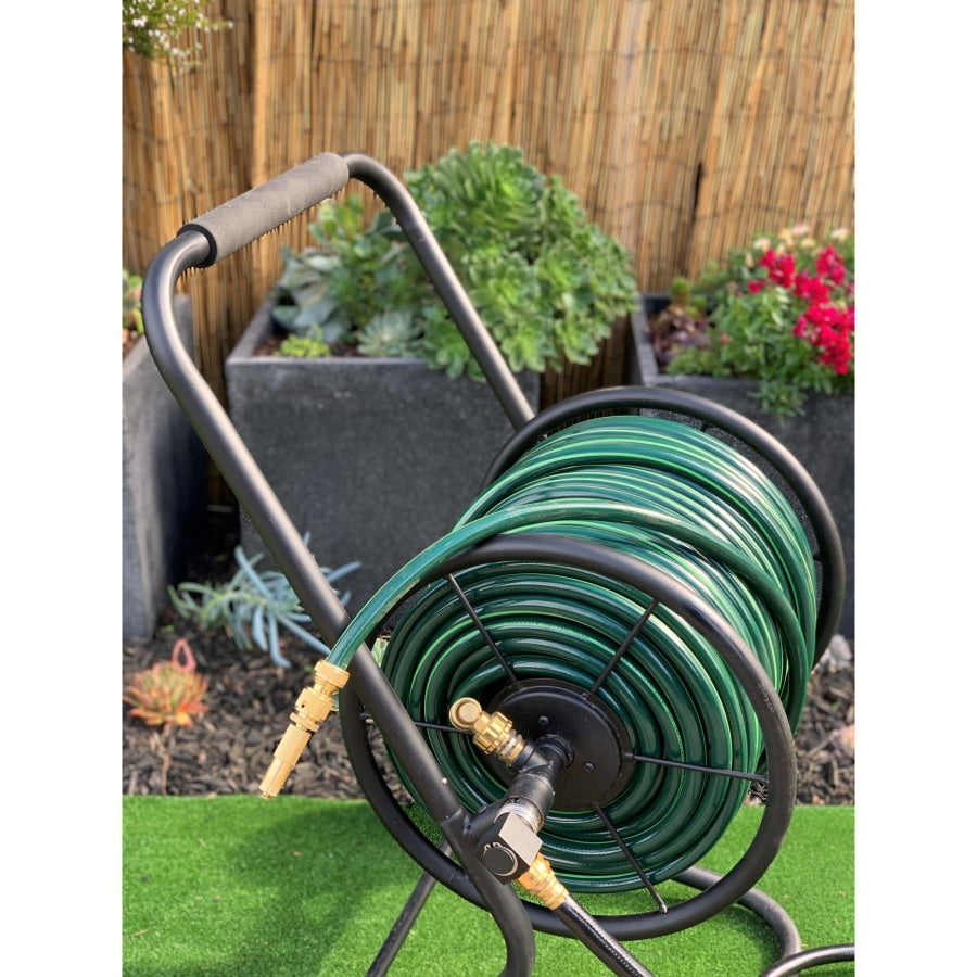 ZORRO Ultimate Garden Hose, Cart and Brass Fittings 13mm